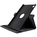 Pikkukuva 5 / 9: Litchi-kotelon pyörivä jalusta Samsung Galaxy Tab A9+ Black