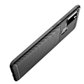 Miniatyrbillede 6 af 7: Carbon Fiber Texture TPU Casing Samsung Galaxy A21s - Black Black