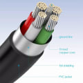 Pikkukuva 8 / 8: 1,5 m USB-A-uros-5-nastainen mini-USB-uros-tiedonsiirtolataus Black