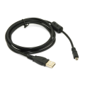Pikkukuva 1 / 6: UC-E6 USB-kaapeli Nikonin digitaalinen järjestelmäkamera 150cm Black