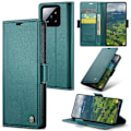 Miniatyrbillede 1 af 8: CASEME Retro Pung Taske til Xiaomi 14 Green