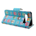 Pikkukuva 3 / 5: Pattern Wallet Case Samsung Galaxy S10 Plus - Multiple Owls Black