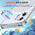 Miniatyrbillede 4 af 6: For Nothing Phone (2) + Akryl anti-drop telefonetui Transparent