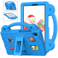Pikkukuva 1 / 8: Samsung Galaxy Tab A9 iskunkestävä EVA-vaahtomuovijalustan kuori Light blue
