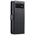 Pikkukuva 4 / 11: DG.MING Google Pixel 6a: lle Irrotettava 2-in-1-lompakkokansi Black