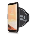 Pikkukuva 4 / 6: Sports Armband + PC Stripe Hard Cell to Samsung Galaxy S8 Black