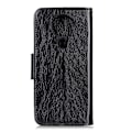 Miniatyrbillede 4 af 11: Nappa Texture Split Leather Wallet Case for Nokia 7.3 - Black Black