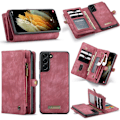 Pikkukuva 11 / 11: Samsung Galaxy S21 CASEME 2-in-1 Irrotettava - Punainen Red