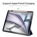 Miniatyrbild 6 av 10: DUX DUCIS Domo iPad Air 13 (2024) fodral Tri-Fold - Blå Blå