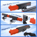 Miniatyrbilde 7 av 7: DEVASO For Meta Quest 3 VR Gaming Pistol Skytespillhåndtak Black