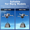Miniatyrbillede 11 af 11: Drone Droner Throw Move Leave Airdrop system fjernbetjening Black