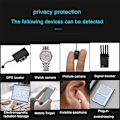 Pikkukuva 5 / 7: langaton signaalin ilmaisin RF Bug Finder Anti-Spy Camera Detector GPS Tracker Locator päivitetty versio Black
