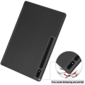 Miniatyrbillede 8 af 8: Trifoldet stativ Smart Taske til Samsung Galaxy Tab S9 Ultra / S10 Ultra Black