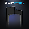 Miniatyrbillede 4 af 6: NORTHJO Til Samsung Galaxy S25 Privacy Screen Protector Hærdet Glas Anti-Spy Black