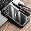 Miniatyrbillede 2 af 4: IPAKY PC + TPU Hybrid Taske til iPhone 12/12 Pro - Sort Black