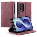 CASEME Telefonplånboksfodral med stöd till Samsung Galaxy Z Fold8 Röd