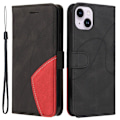 Miniatyrbillede 1 af 9: Til iPhone 15 Plus KT Series-1 Dobbeltfarvet etui Black
