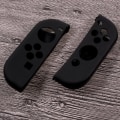 Miniatyrbillede 4 af 4: Blødt silikonetui kompatibelt med Nintendo Switch - Sort Black