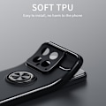 Pikkukuva 3 / 6: Sormirengas Kickstand TPU-kotelo Xiaomi 13 5G: lle Black