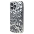 Miniatyrbilde 1 av 7: TPU-etui for iPhone 15 Pro Max med elektroplettering, rynket og ujevn overflate Silver