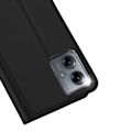 Miniatyrbillede 4 af 10: DUX DUCIS Skin Pro Series Stativ Flip-etui Motorola Moto G14 - Sort Black