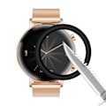 Miniatyrbillede 3 af 8: Huawei Watch GT2 42mm HAT PRINCE 3D PC Edge + PMMA hærdet glas Transparent
