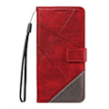 Miniatyrbillede 3 af 9: Pungcover til iPhone 16e – Geometrisk Linje Red