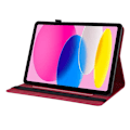 Pikkukuva 11 / 11: iPad 10.9 (2022) -tablettikotelon kansi Buterfly Imprinting - Punainen Red