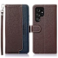 Pikkukuva 1 / 7: KHAZNEH Phone Cover for Samsung Galaxy S22 Ultra - Brown Brown