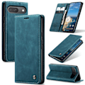 Miniatyrbilde 1 av 6: CASEME For Google Pixel 9 Pro / Pixel 9 Deksel med Kortlomme og Stativ Blue