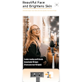 Miniatyrbillede 9 af 11: Selfie-stang justerbar stativ Bluetooth selfie-stang udtrækkelig med udfyldningslys Black