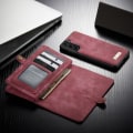 Pikkukuva 10 / 11: Samsung Galaxy S21+ (Plus) CASEME 2-in-1 Detachable - Red Red