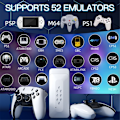 Pikkukuva 4 / 10: Game Stick 4K Dual 2.4G langattomat peliohjaimet ja 128G 30000+ Games for TV White