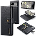 Pikkukuva 1 / 8: DG.MING Google Pixel 8a Irrotettava 2-in-1-lompakkokansi Black