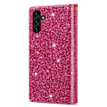 Pikkukuva 3 / 7: Samsung Galaxy S25+ Kotelo Tähtitaivas Kaiverrettu Lompakkokotelo Pink