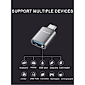 Pikkukuva 11 / 11: USB C - USB-sovitin USB-C - USB 3.0 -sovitin OTG MacBook Prolle MacBook Air iPad Prolle ja muille tyypin C laitteille Black