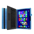 Miniatyrbild 4 av 8: Flipp fodral till Microsoft Surface Pro 4 - Blå Blå
