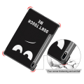 Miniatyrbillede 10 af 11: Trifoldet stativ Smart Taske til Samsung Galaxy Tab S7 FE/Tab S7 Plus/Tab S8+ Multicolor