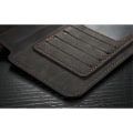 Miniatyrbillede 10 af 11: CASEME iPhone 6 / 6s Plus Retro läder plånboksfodral - Svart Black