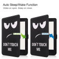 Miniatyrbild 5 av 8: Fodral till Kobo Nia (2020) eReader läsplatta - Don't Touch Me Svart