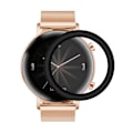 Miniatyrbillede 2 af 8: Huawei Watch GT2 42mm HAT PRINCE 3D PC Edge + PMMA hærdet glas Transparent