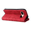 Miniatyrbillede 6 af 9: KT Multi-Function Series-5 Til Pixel 8a Telefontaske Red