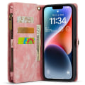 Pikkukuva 5 / 8: CASEME iPhone 15 Pro 2-in-1 Lompakon Puhelimen Kuori - Vaaleanpunainen Pink