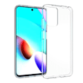 Miniatyrbillede 1 af 9: Xiaomi Redmi 10 Transparent Soft TPU Phone Case Shell Transparent