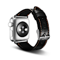 Miniatyrbild 1 av 9: XOOMZ Classic Rem Honeycomb för Apple Watch Series 2/1 38mm Svart