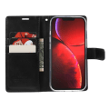 Miniatyrbillede 5 af 11: MERCURY GOOSPERY Blue Moon Wallet Case iPhone 13 Mini Black Black