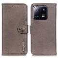 Pikkukuva 1 / 8: KHAZNEH Xiaomi 13 Pro 5G lompakkotelolle - Khaki Khaki