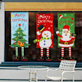 Pikkukuva 5 / 11: Hyvää joulua Flag Xmas Hanging Banner Door Decor - Lumiukko Red