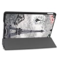 Miniatyrbillede 6 af 8: Apple iPad 10.2 Pattern PU Trifoldet Stand Tablet-etui - Kort Multicolor