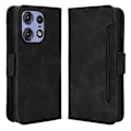 Miniatyrbilde 1 av 7: Wallet Stand Phone Case for Motorola Edge 50 / Edge 50 Pro  - Black Black